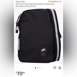 Nike Men's Sportswear Essentials Crossbody Bag- fanny pack